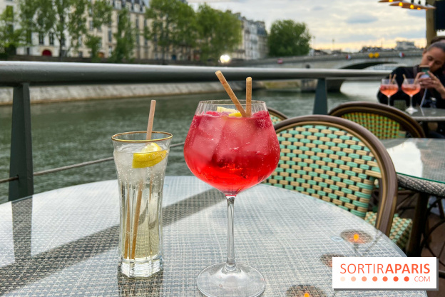Sena, la nouvelle terrasse face à l'Île Saint Louis : pizzas, Spritzeria, rooftop et pop up stores