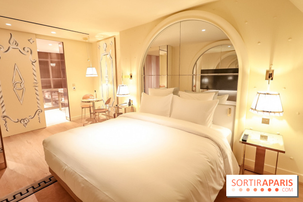 L'Hôtel 9Confidentiel by Starck, chambre