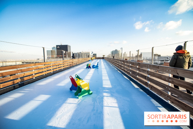 La Patinoire de Noël de la Grande Arche