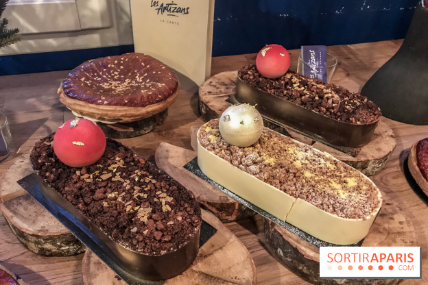 Les bûches de Noël des Artizans