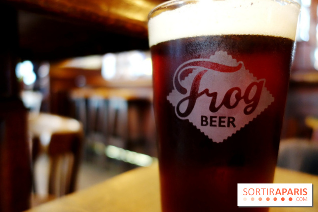 Burger et bière d'hiver chez FrogPubs