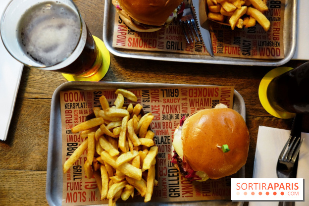 Burger et bière d'hiver chez FrogPubs