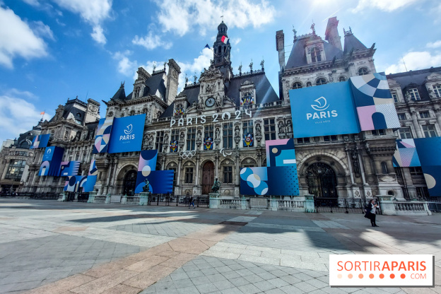 visuel Paris - Hôtel de Ville de Paris - JO