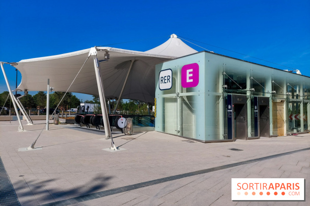 visuel Paris - Transport - Gare RER - RER E