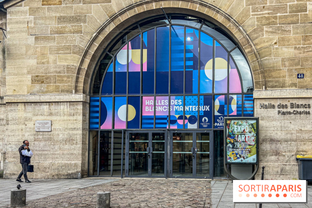 visuel Paris visuel  - halle des blancs manteaux