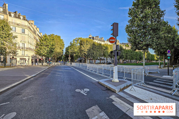 visuel Paris visuel  - restriction de circulation - route 