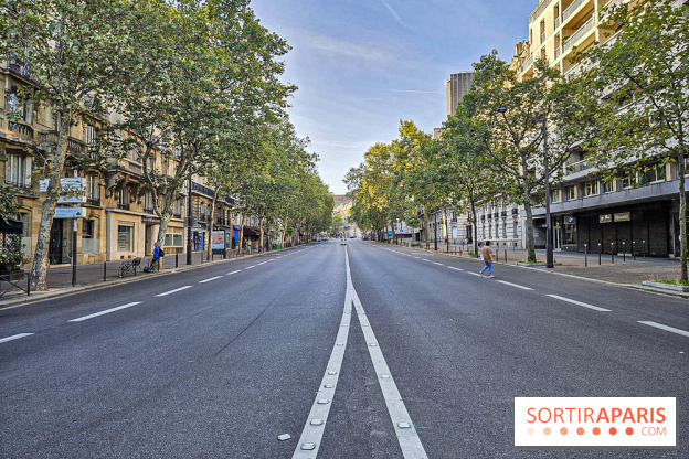 visuel Paris visuel  - restriction de circulation - routes fermées