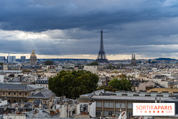 visuel Paris visuel  -  ciel gris - orage 