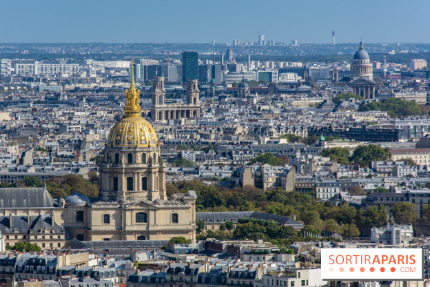 Visuel Paris hauteur, vue d'en haut