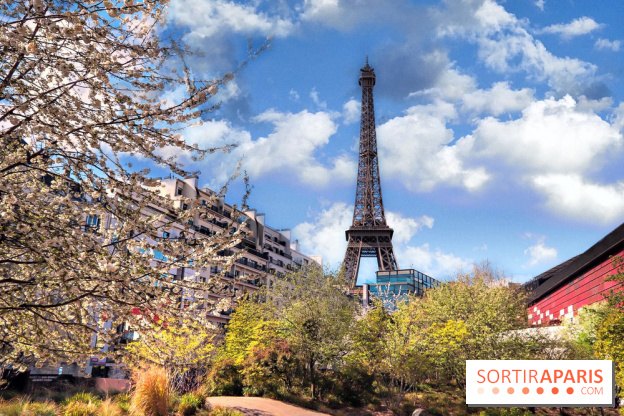 Visuel Paris, Tour Eiffel printemps