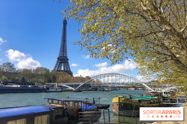 Visuel Paris, Tour Eiffel printemps