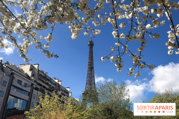 Visuel Paris, Tour Eiffel printemps