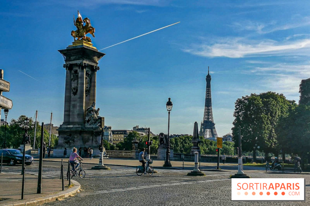 Visuel Paris Seine pont Alexandre III Tour Eiffel
