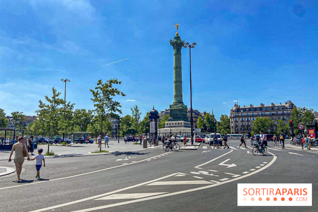 Visuel Paris Place de la Bastille, colonne de Juillet