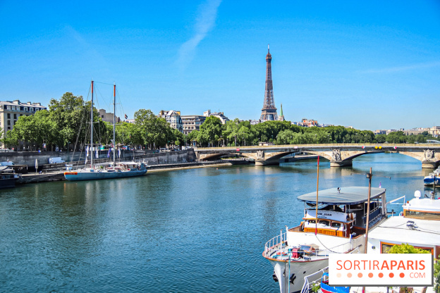 Visuel Paris Tour Eiffel Seine