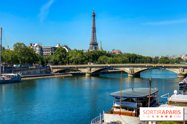 Visuel Paris Tour Eiffel Seine