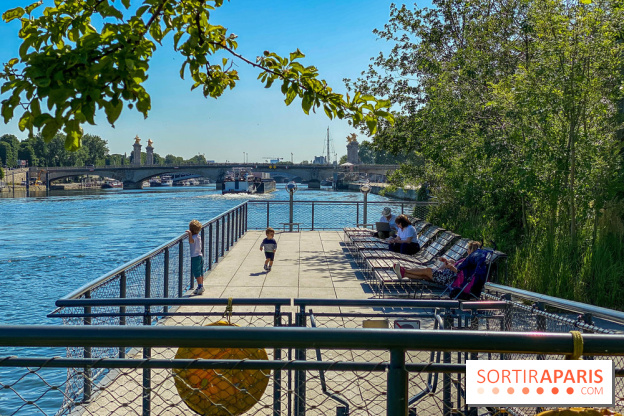 Visuel Paris Quai de Seine enfant
