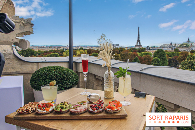 Visuel Paris Tour Eiffel rooftop Crillon
