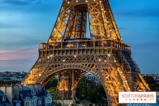 Visuel Paris Tour Eiffel nuit