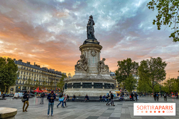 Visuel Paris, Place de la République