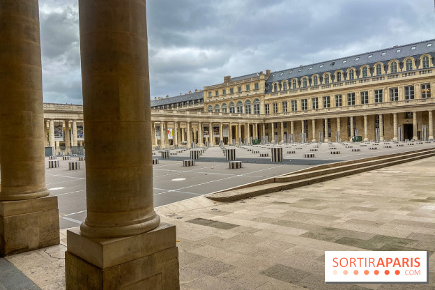 Visuel Paris vide confinement Palais Royal