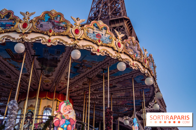 Visuel Paris Tour Eiffel manège enfants