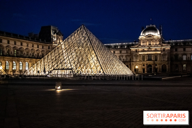 Visuel Paris Louvre nuit