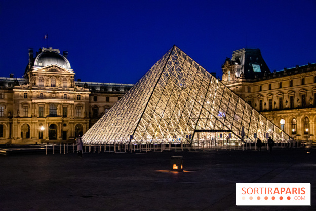 Visuel Paris Louvre nuit