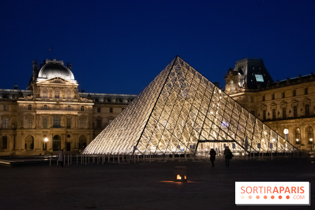 Visuel Paris Louvre nuit