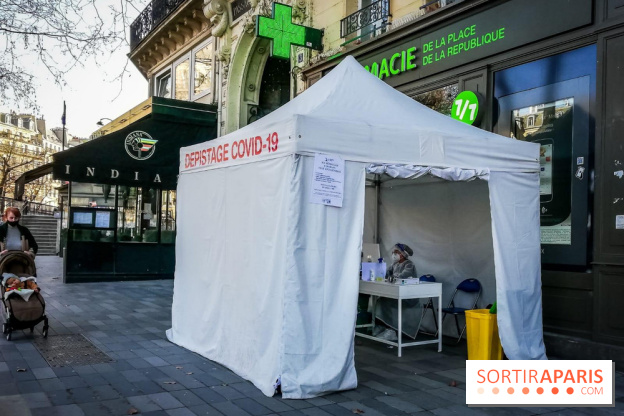 Visuel Paris - centre de dépistage - pharmacie