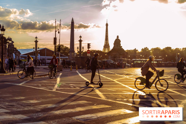 Visuel Paris vélo trottinette