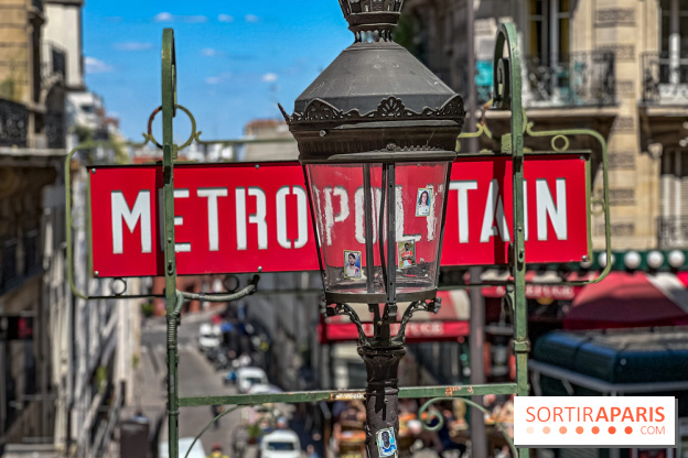 Visuel Paris métro transport