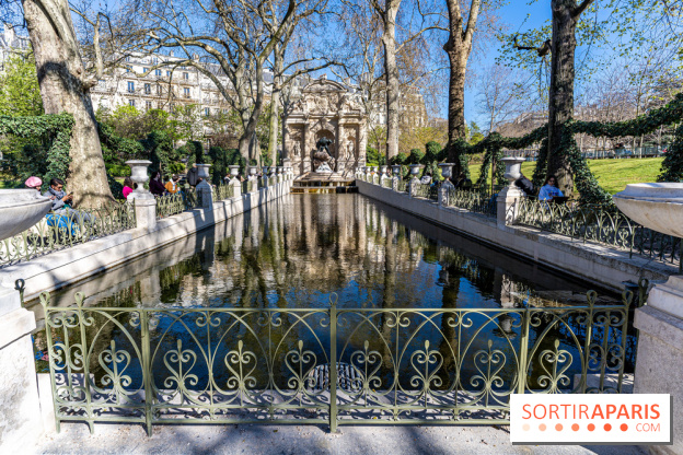 visuel Paris visuel  -  jardin du Luxembourg - fontaine Médicis