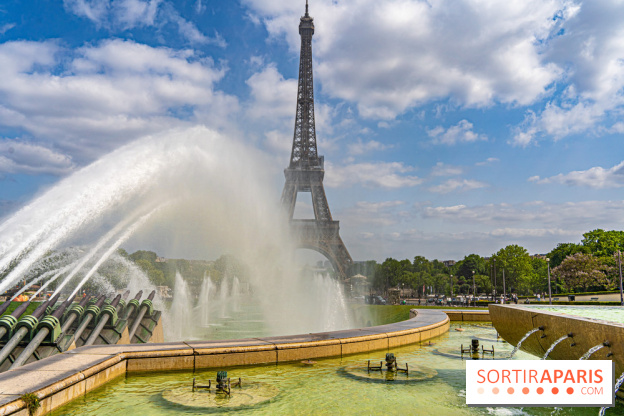visuel Paris visuel  -  Tour Eiffel - fontaine