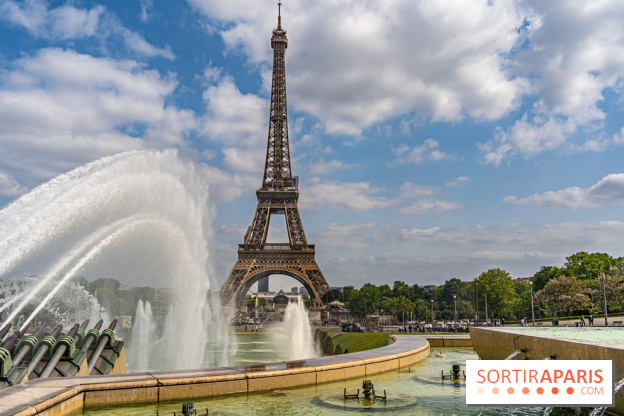 visuel Paris visuel  -  Tour Eiffel - fontaine