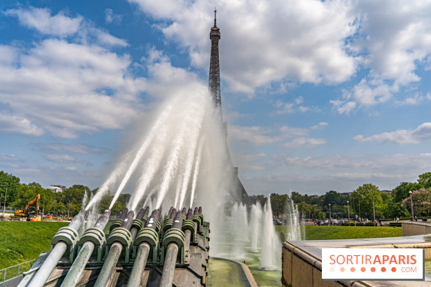 visuel Paris visuel  -  Tour Eiffel - fontaine