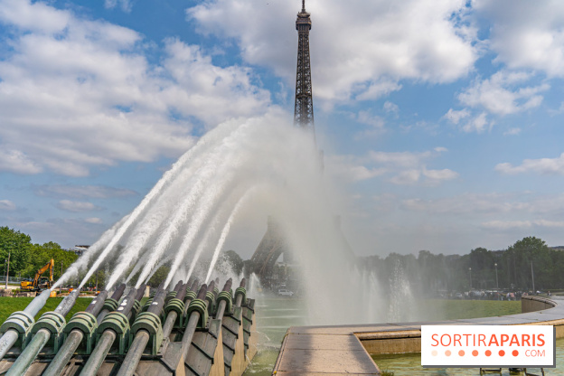 visuel Paris visuel  -  Tour Eiffel - fontaine