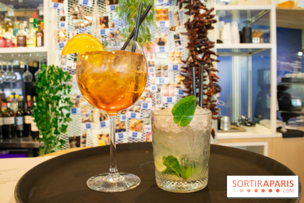 Halle Quatre : spritz et mojito