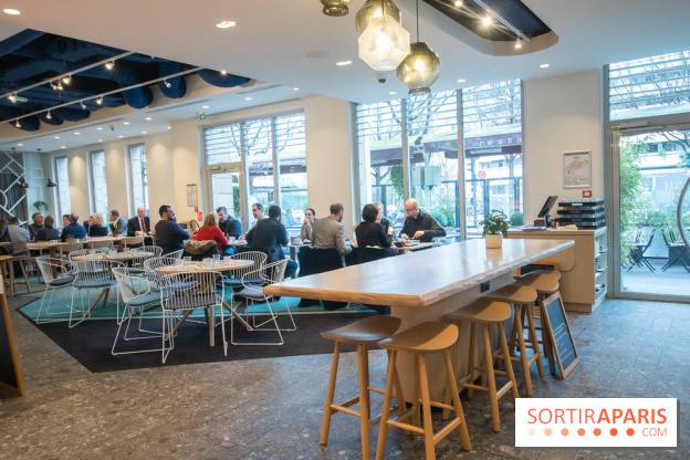 Halle Quatre, le restaurant à l'ouest du Novotel Montparnasse