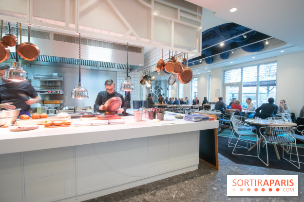 Halle Quatre, le restaurant à l'ouest du Novotel Montparnasse
