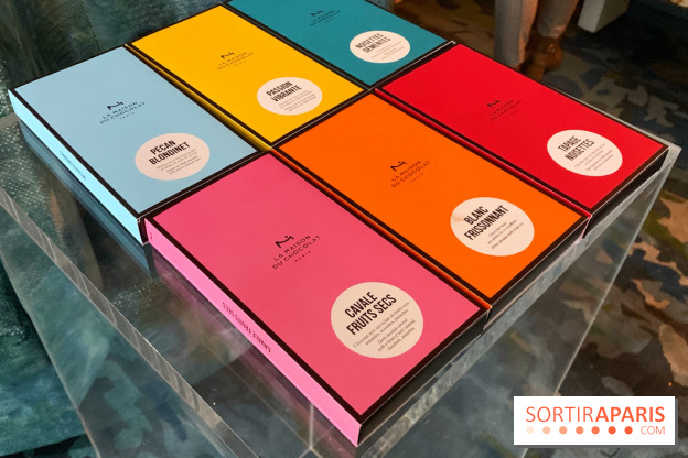 Tablettes de chocolat La Maison du Chocolat 2019