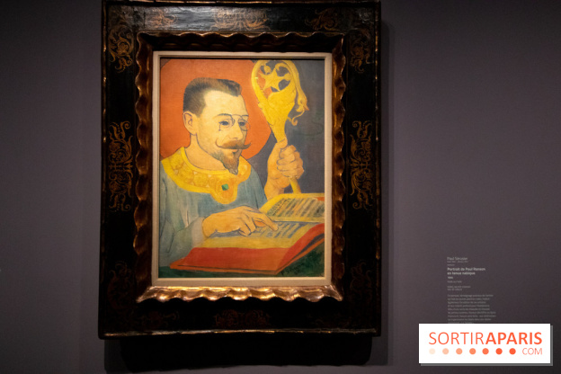 Portrait de Paul Ranson en tenue nabique, Paul Sérusier, 1890 - exposition Le Talisman de Sérusier au Musée d'Orsay