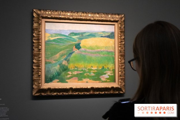 Les Blés verts au Pouldu, Paul Serusier - exposition le Talisman de Sérusier au Musée d'Orsay