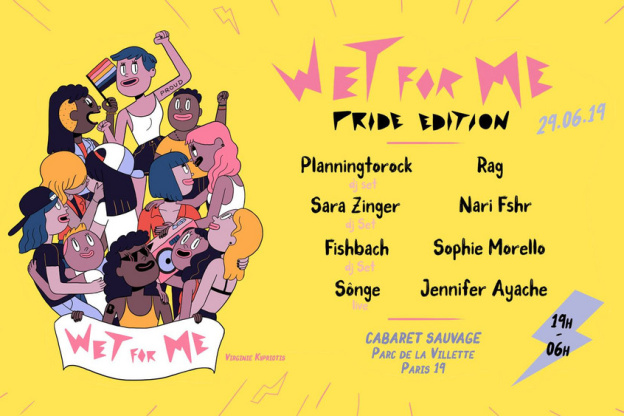 Wet For Me : Pride Edition au Cabaret Sauvage