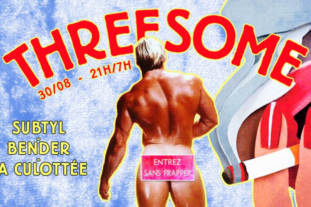 Threesome à la Plage du Glazart