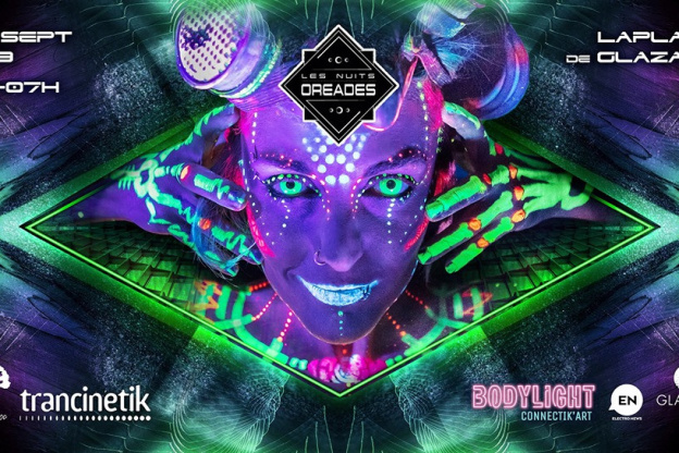 Les Plages Psychédéliques Oréades - Trancinetik au Glazart 