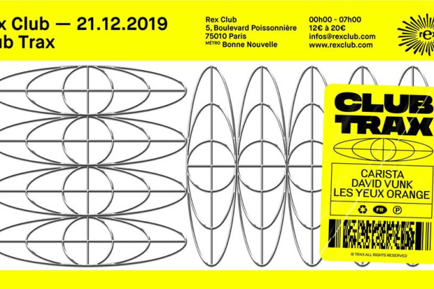 Club Trax avec Carista et Les Yeux Orange au Rex Club