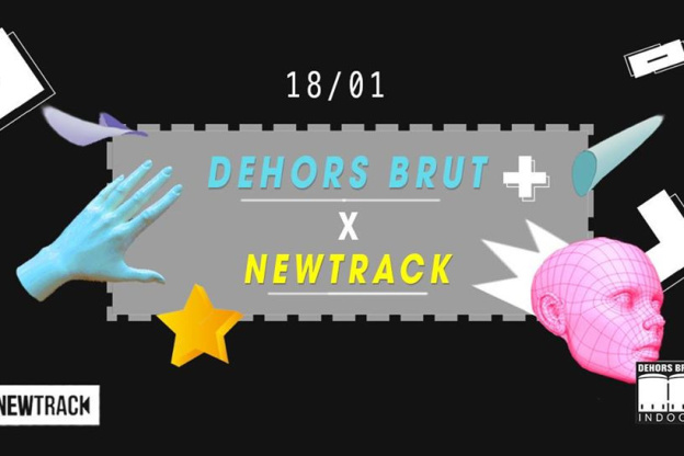 Dehors Brut Indoor s'associe avec le Newtrack Gang