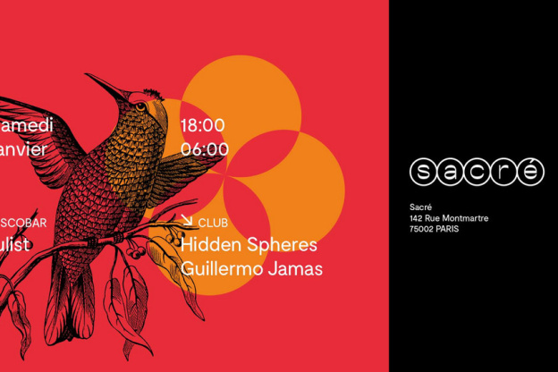  Hidden Spheres, Guillermo Jamas et Soulist au Club Sacré