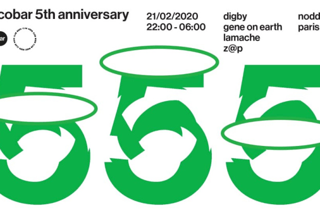 Discobar 5th Anniversary: Digby, Gene On Earth, Lamache, Z@P au Nodd Club
